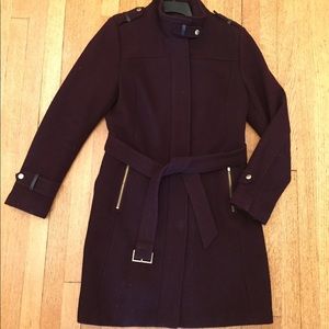 Wool-Blend Cole Haan Coat